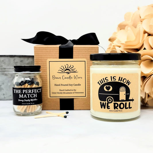 This Is How We Roll - Camper Candle