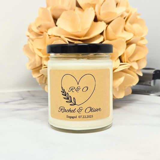 Engagement Candle