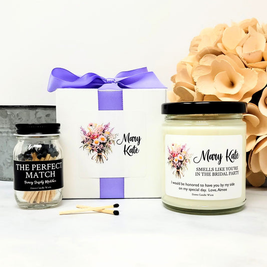 Smells Like You're in the Bridal Party - Purple Ribbon