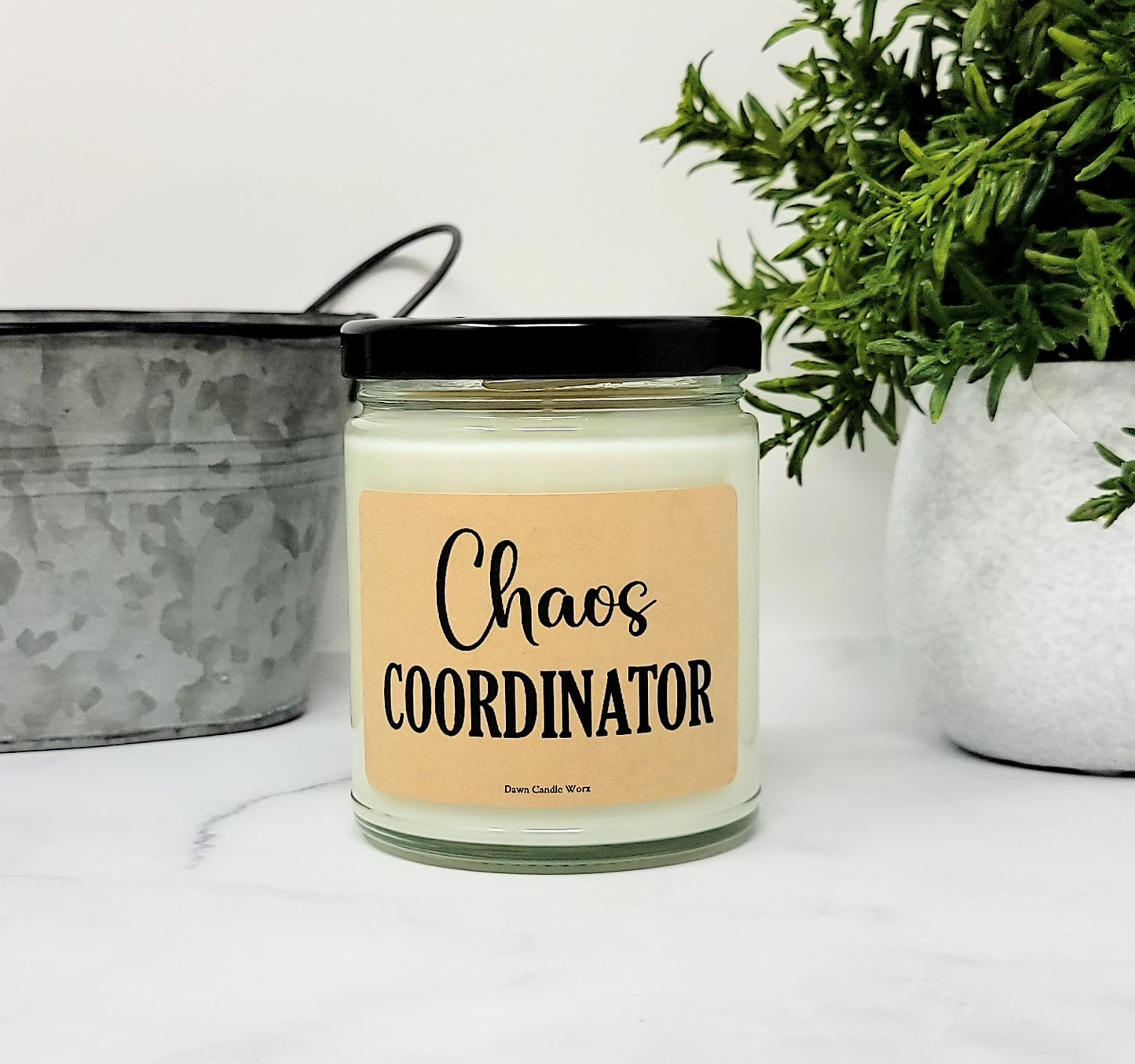 Chaos Coordinator Gift Candle