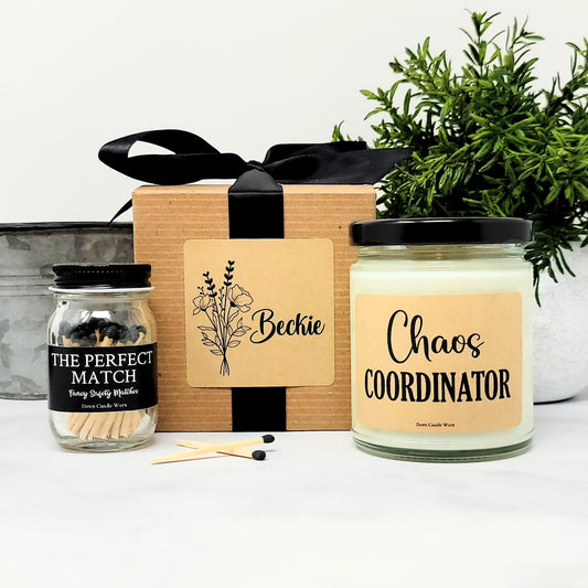 Chaos Coordinator Gift Candle