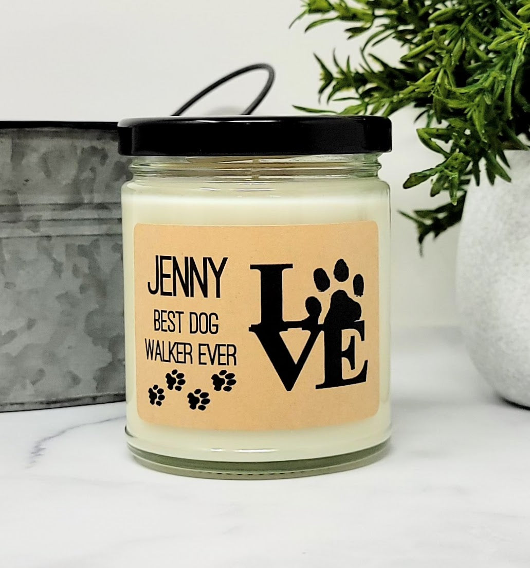 Dog Walker Candle