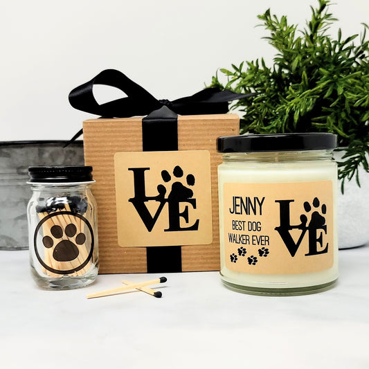 Dog Walker Candle