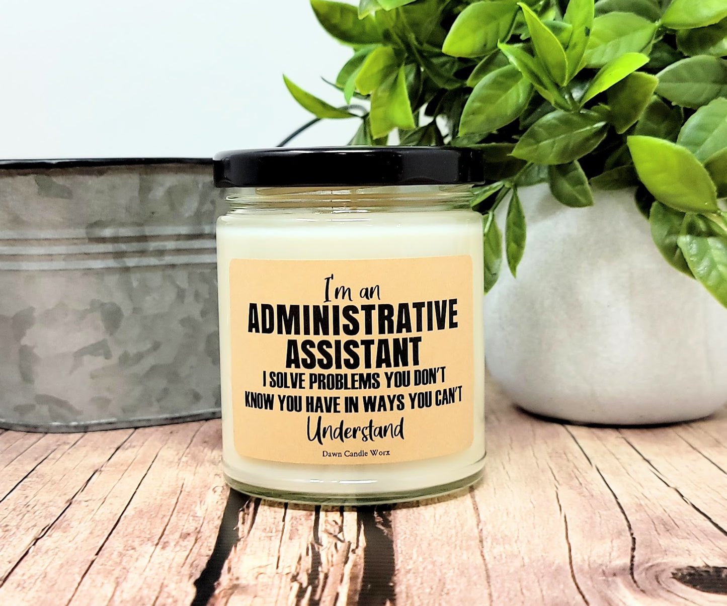 Administrative Assistant Candle