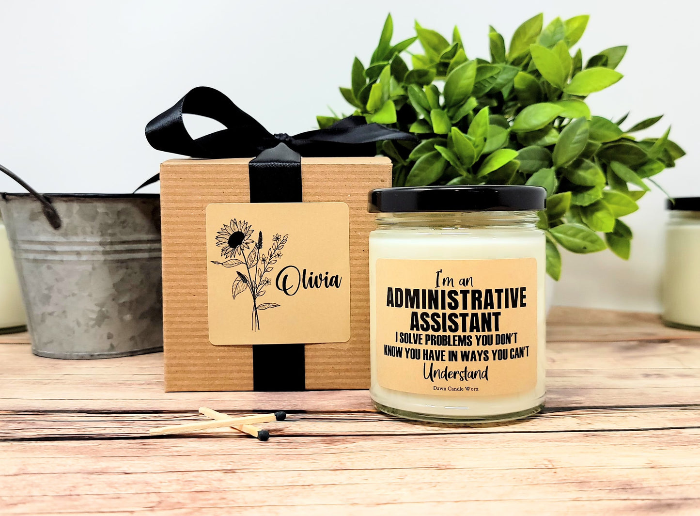 Administrative Assistant Candle