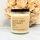 First Mother's Day Gift Candle