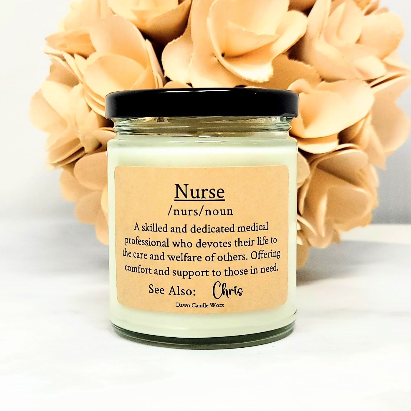 Nurse Definition Candle