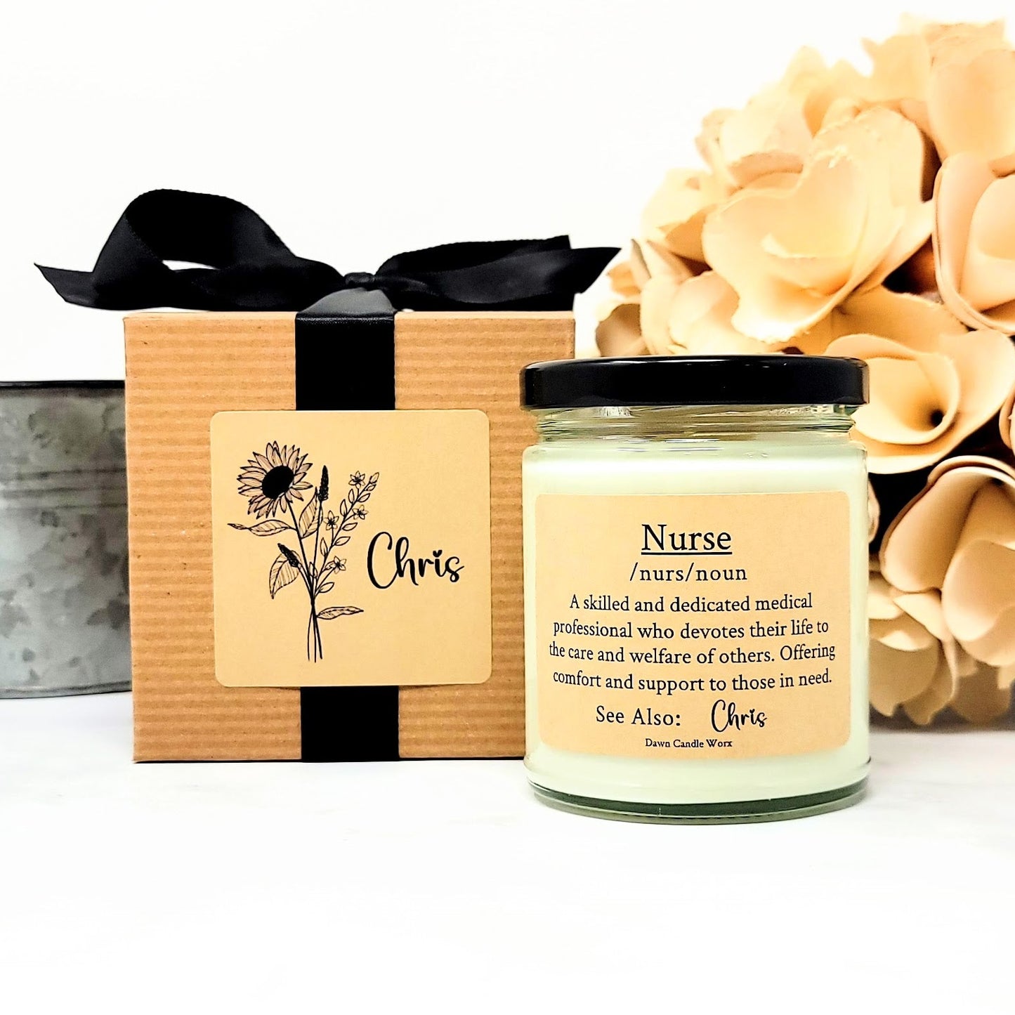 Nurse Definition Candle