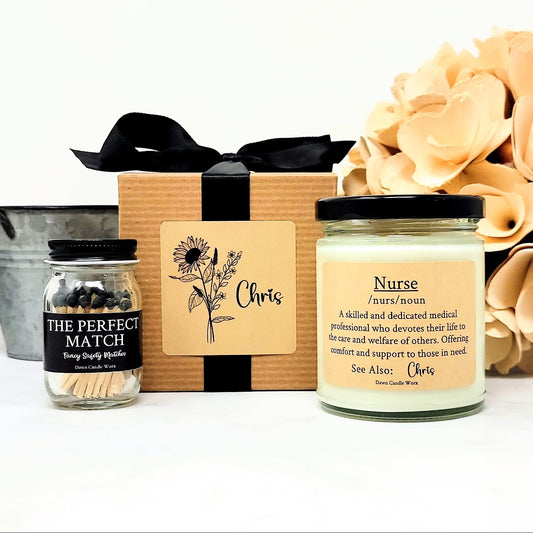 Nurse Definition Candle