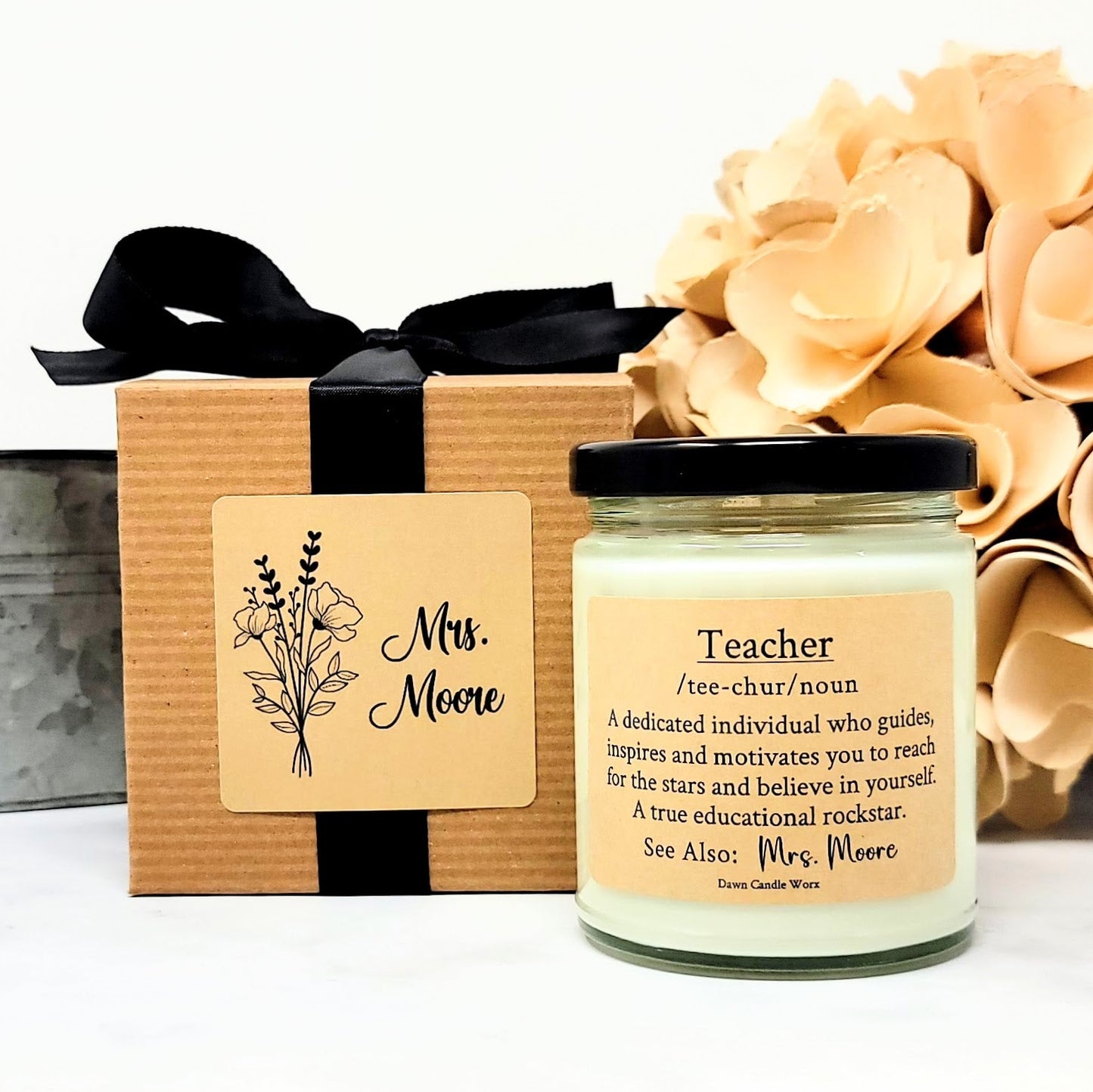 Teacher Definition Candle