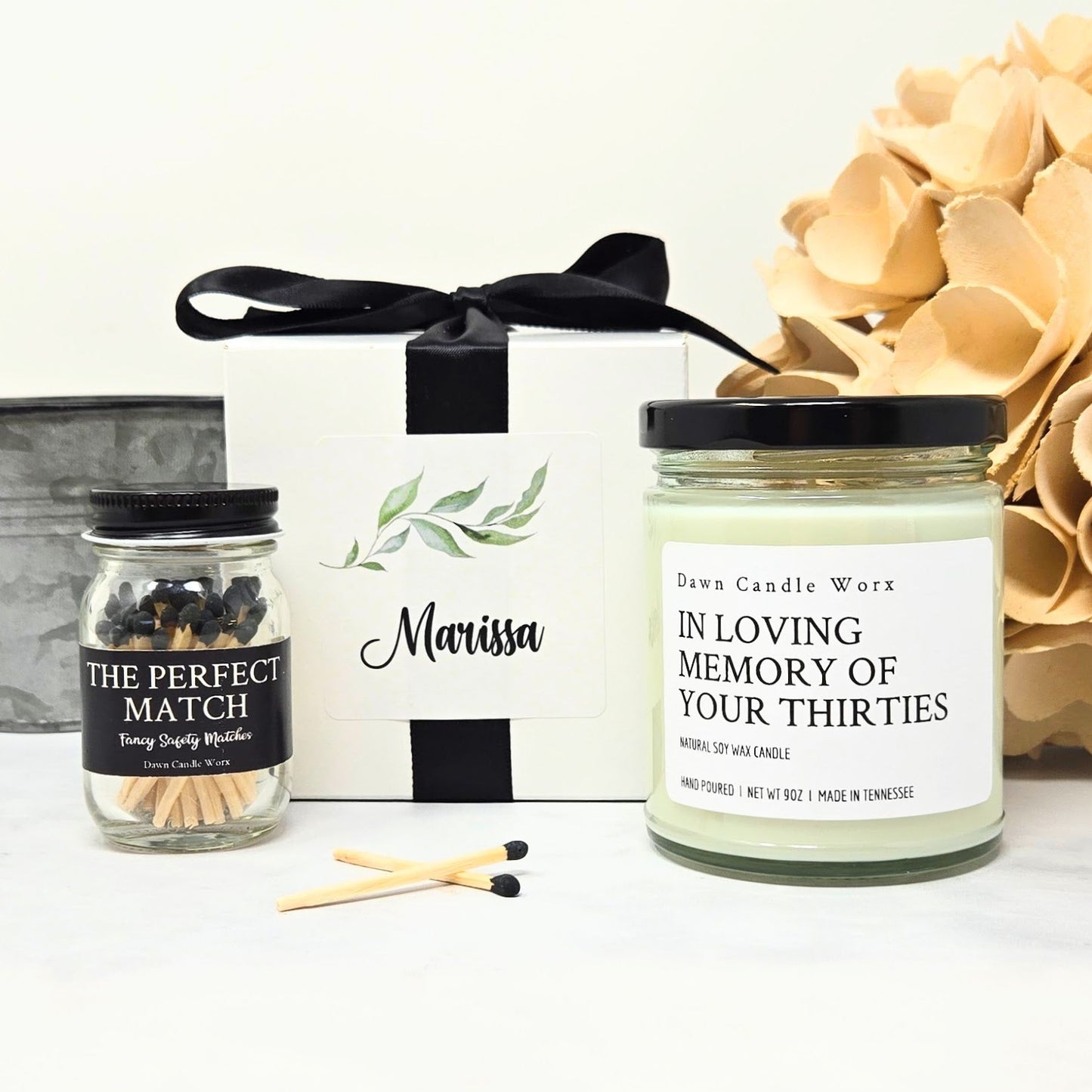 In Loving Memory of Your Thirties - Birthday Candle