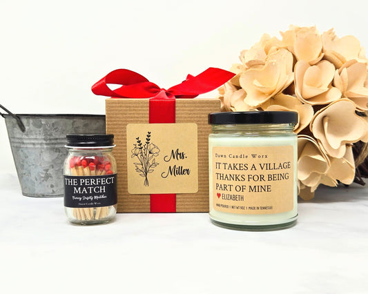 It Takes A Village. Thank You For Being Part of Mine