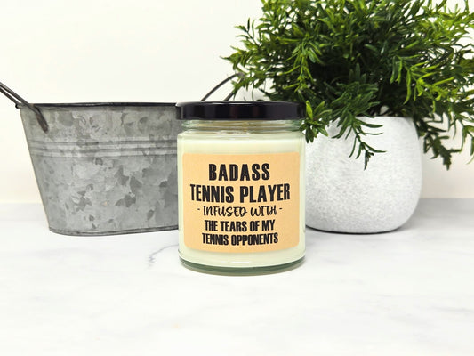 Badass Tennis Player