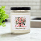 Mother's Day Candle - Pink Roses