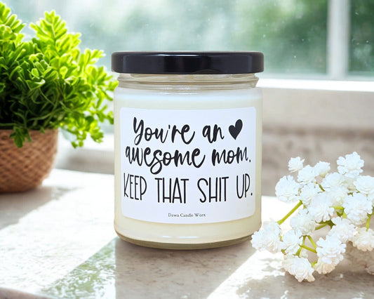 Awesome Mom Candle