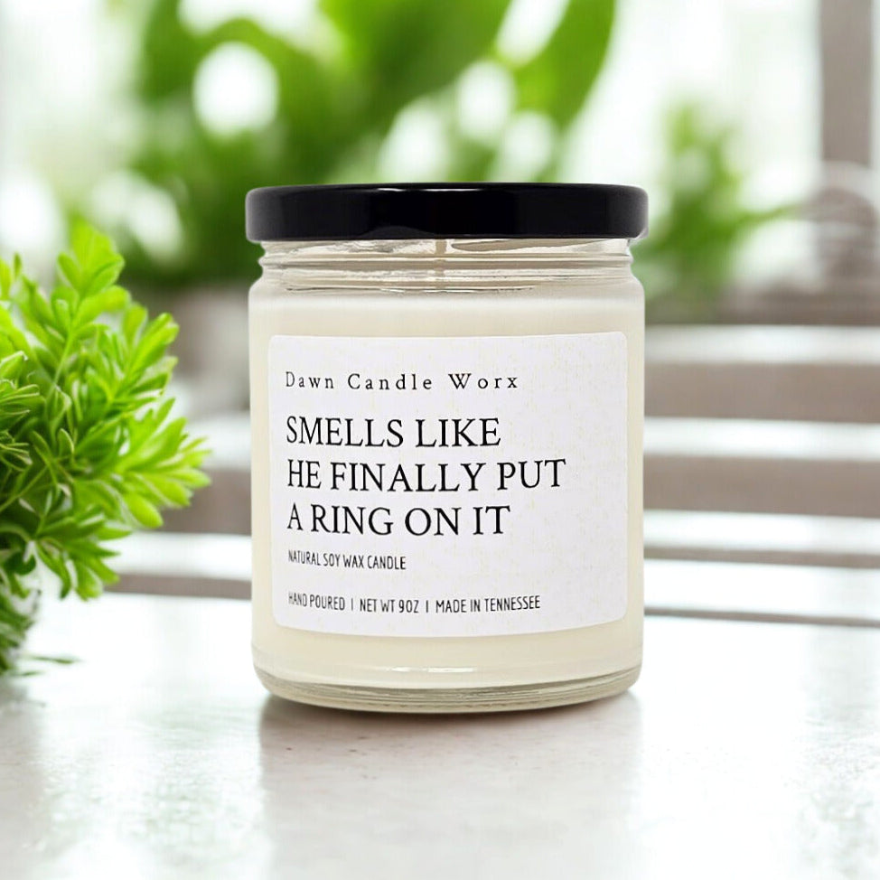 Smells Like He Finally Put A Ring On It