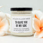 Matron of Honor Thank You Candle