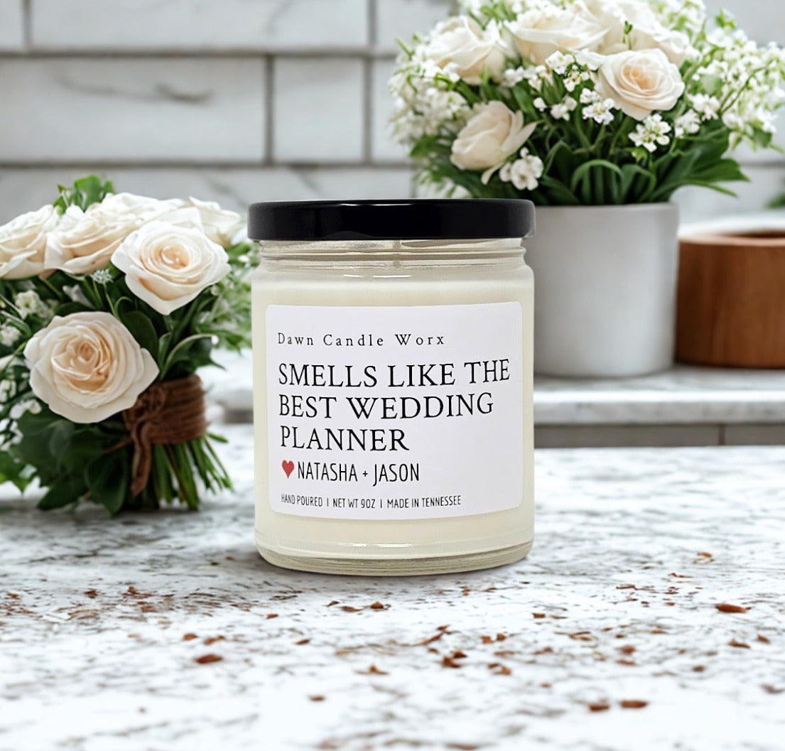 Smells Like Best Wedding Planner with Names