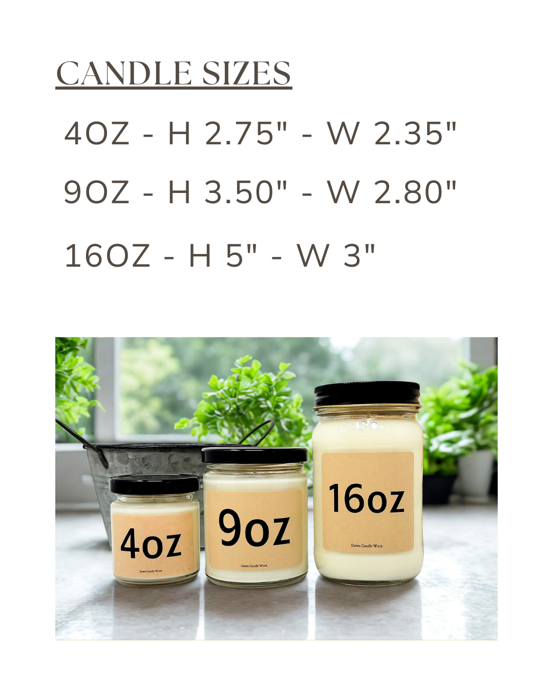 First Mother's Day Gift Candle