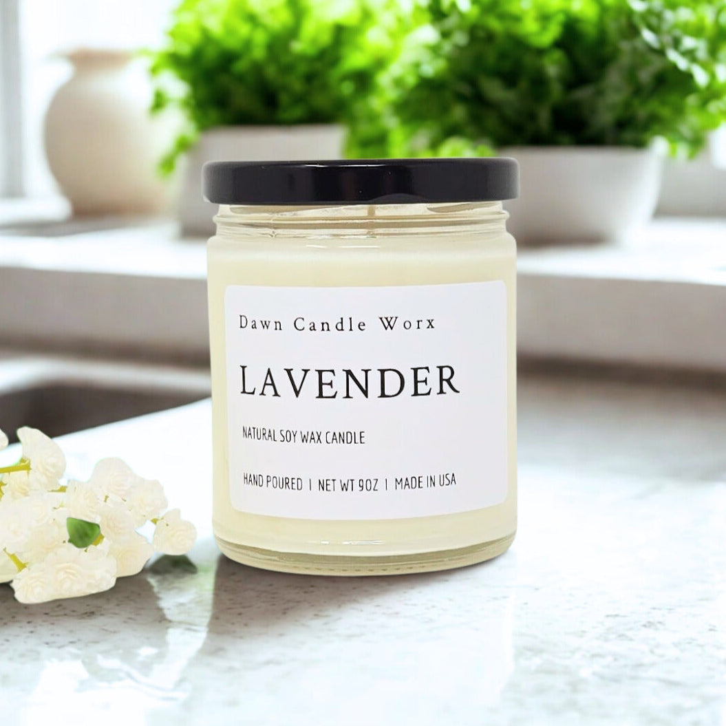 Lavender Candle