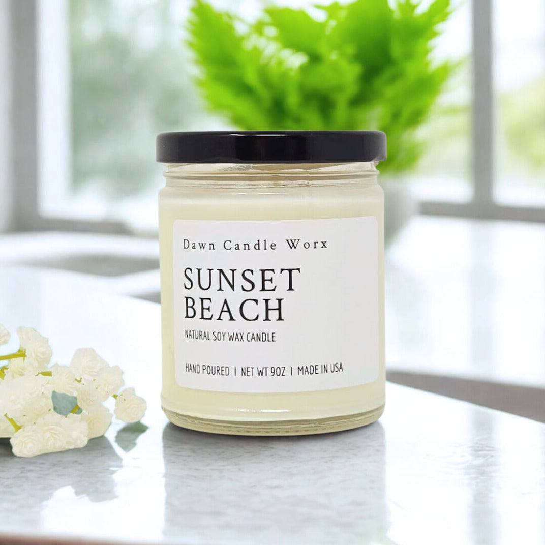 Sunset Beach Candle