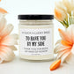 Maid of Honor Thank You Candle