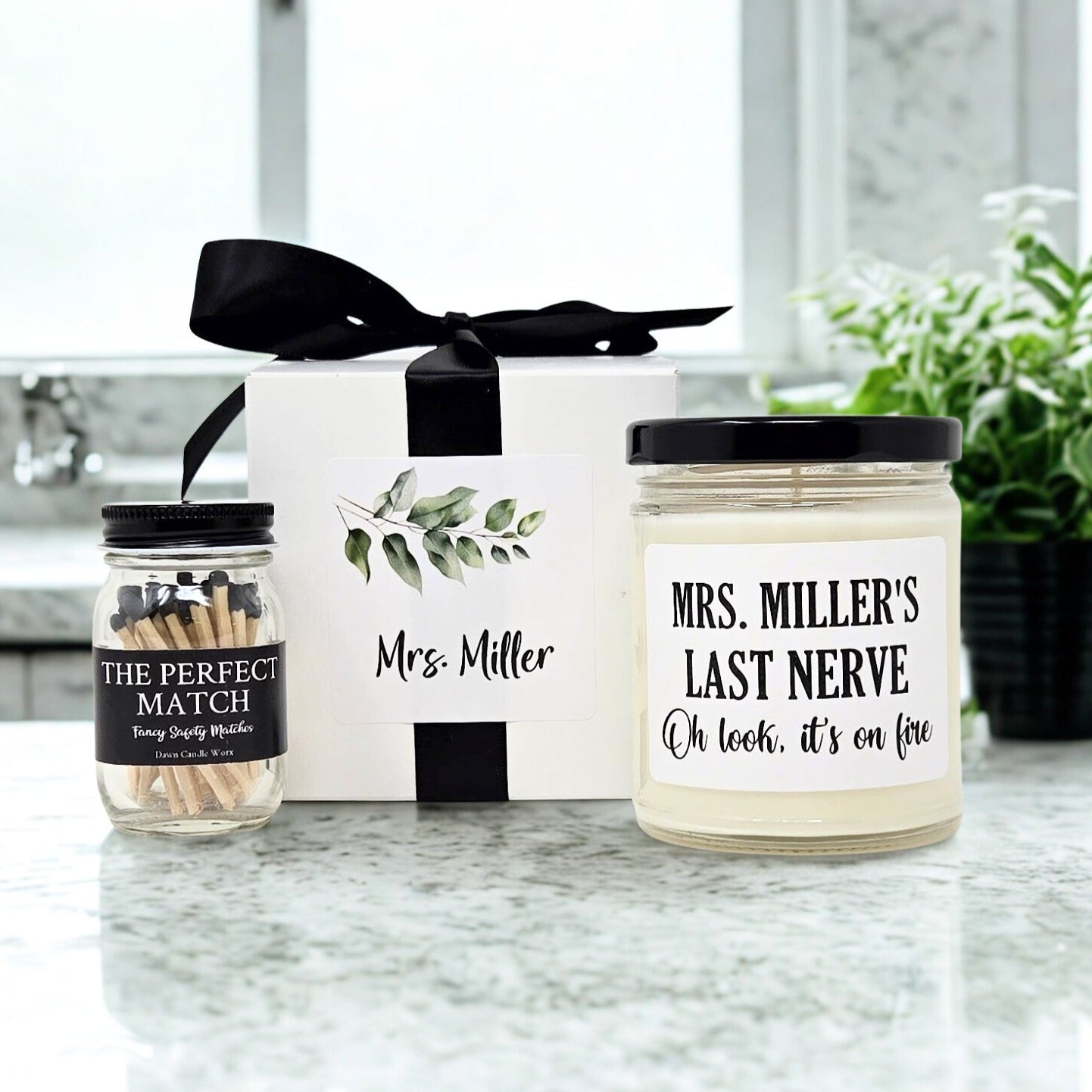 Teacher's Last Nerve - Personalized Candle