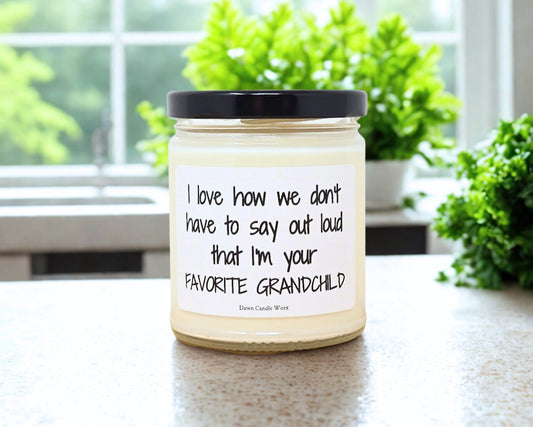 Gift for Grandparent - Favorite Grandchild