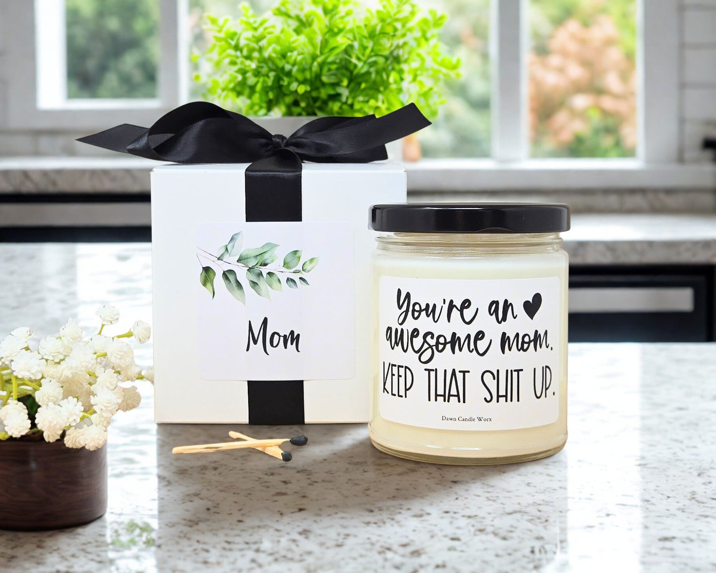 Awesome Mom Candle