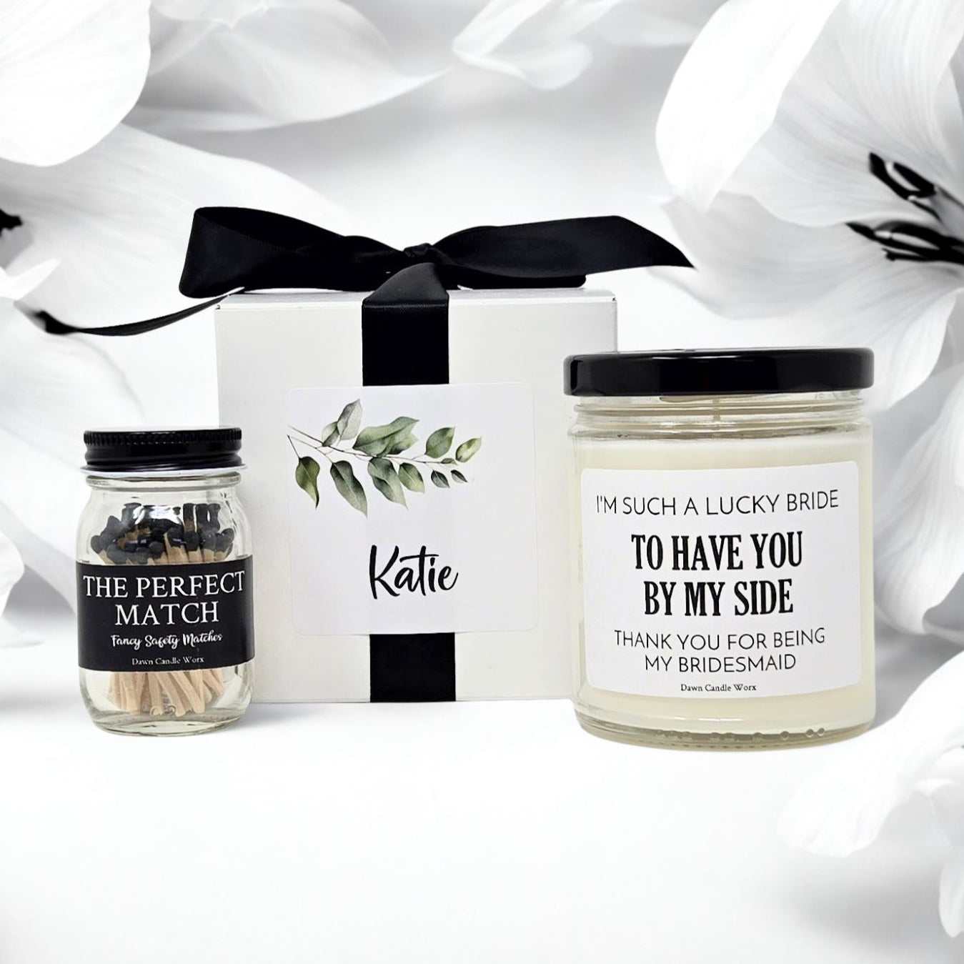 Thank You For Being My Bridesmaid Candle