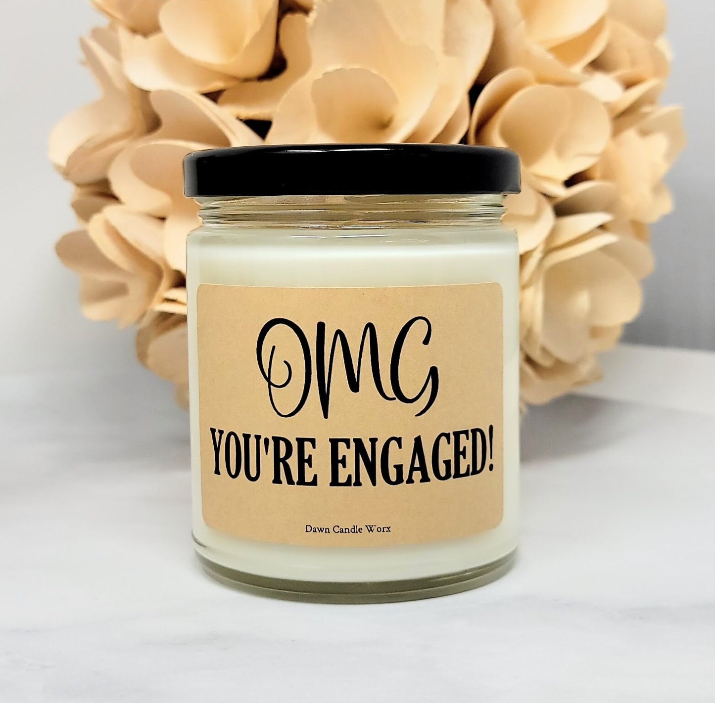 OMG You're Engaged Candle