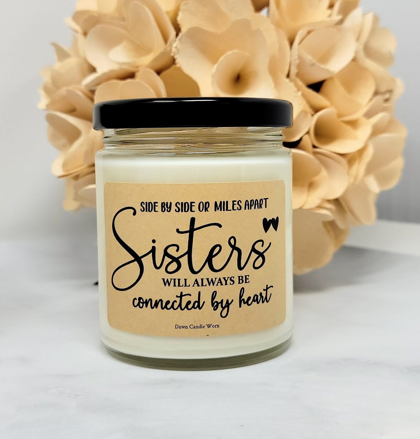 Gift for Sister - Sisters Always Connected By Heart