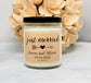 Just Married Wedding Candle