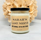 Last Nerve Candle