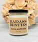 Personalized Badass Besties Candle