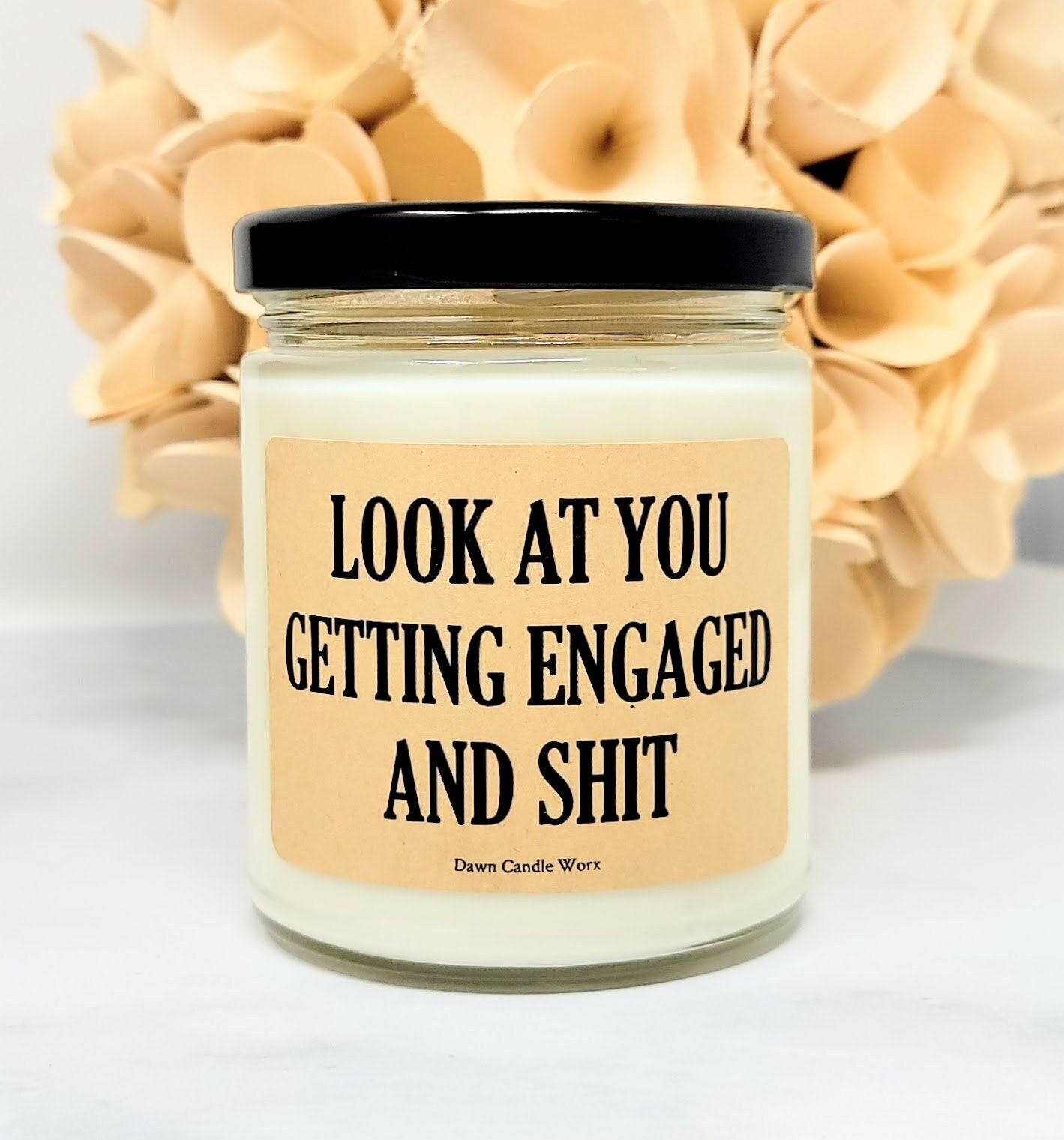 Look At You Getting Engaged Candle