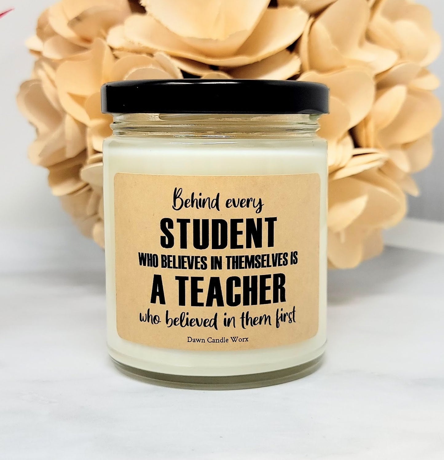 Teacher Candle - Behind Every Student